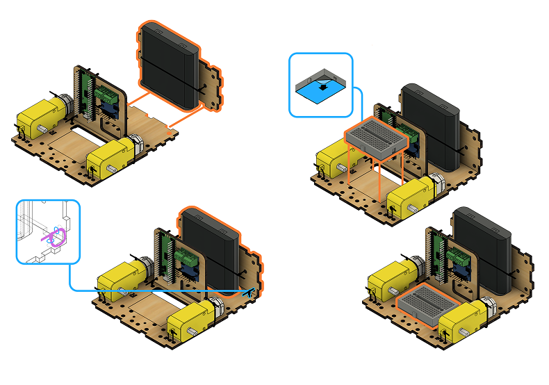 Assembly steps from the Ro/Box assembly guide